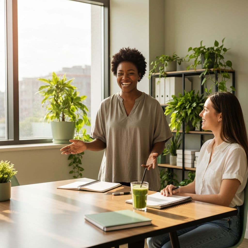 One-on-one coaching session