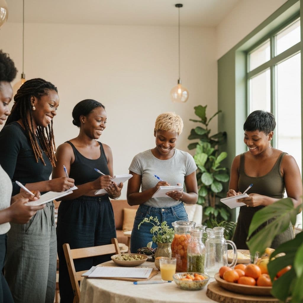 Group wellness workshop