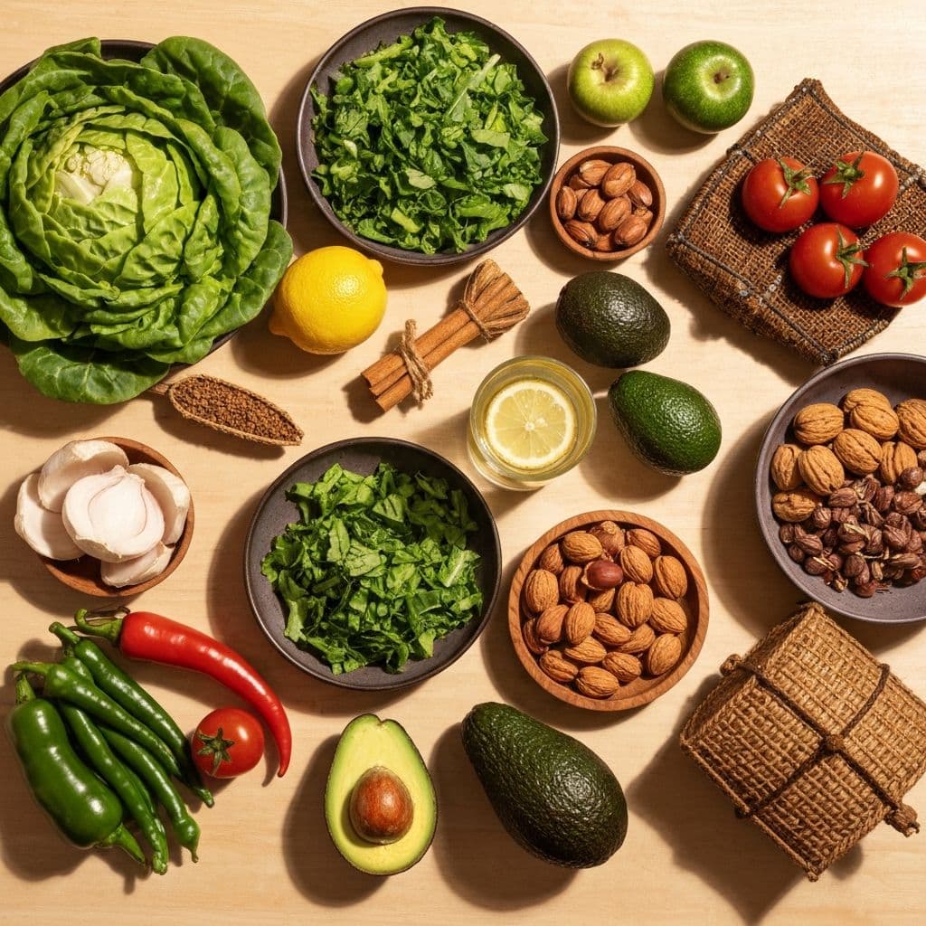 Healthy nutritious food